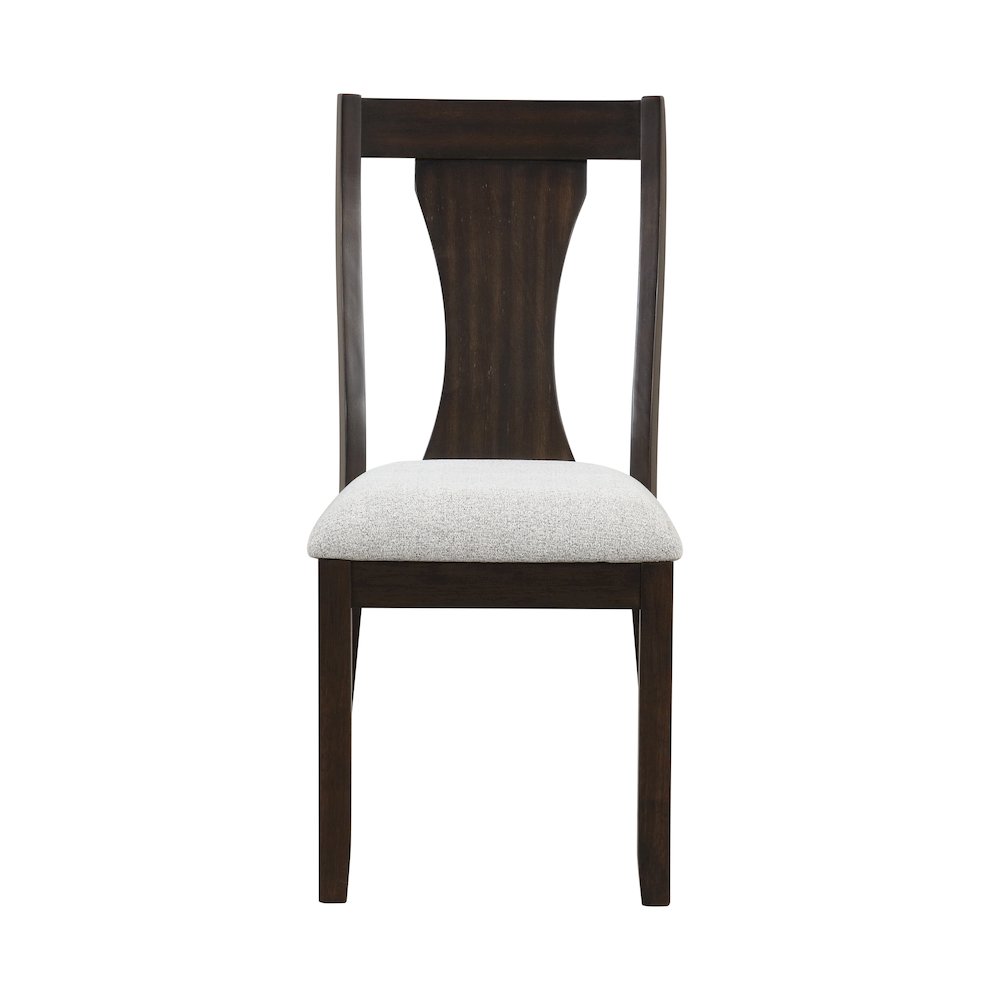 Chestnut Ridge Wood Dining Chair in Brown (Set of 2)