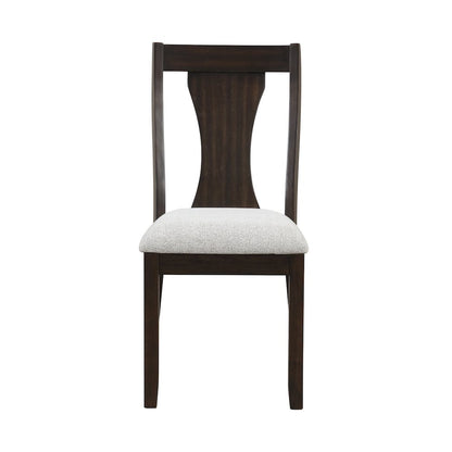 Chestnut Ridge Wood Dining Chair in Brown (Set of 2)