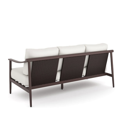 Moana 4 Pc Set - Sofa, 2 Club Chairs, Coffee Table-Ivory