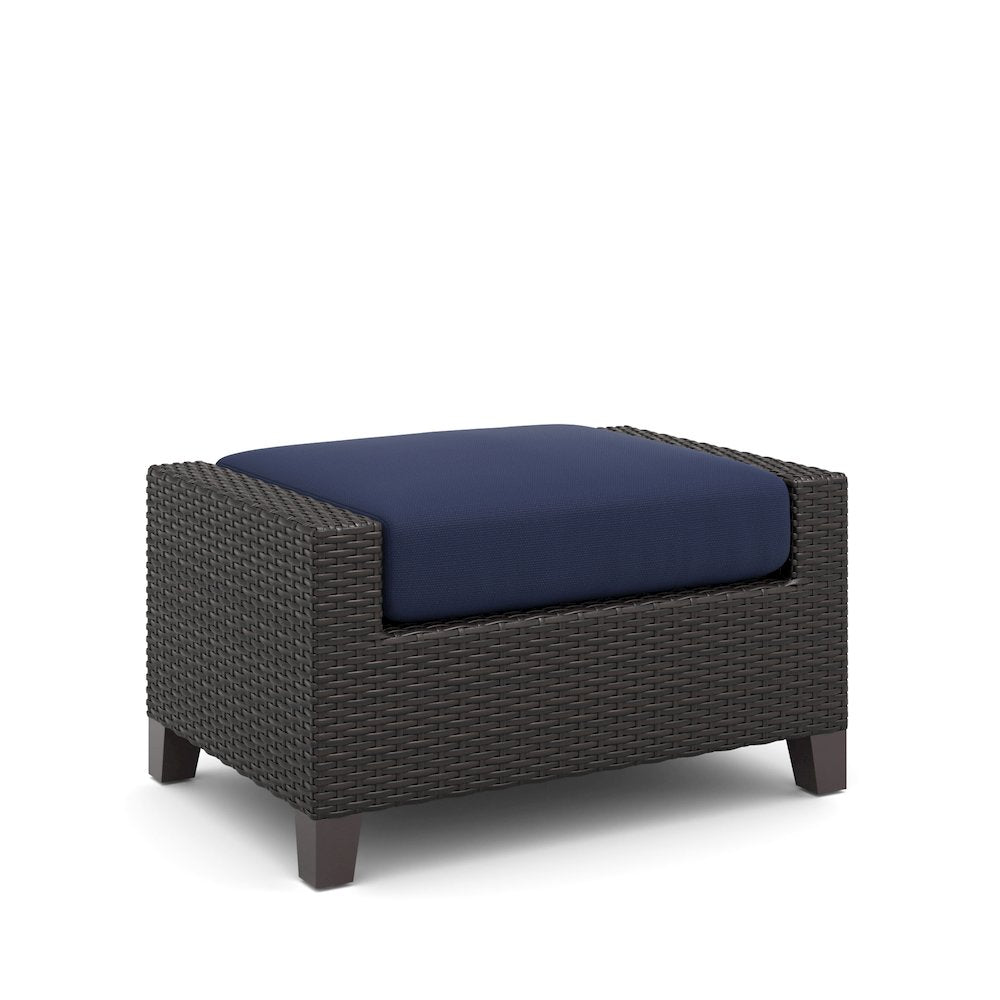 Skye Set Of 2 Ottomans-Blue
