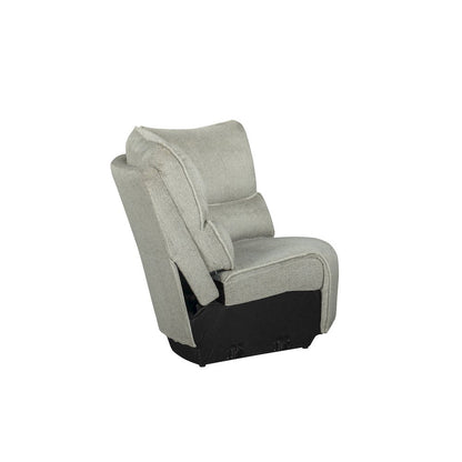 Remsen 3-Piece Polyester Fabric Manual Sectional in Latte