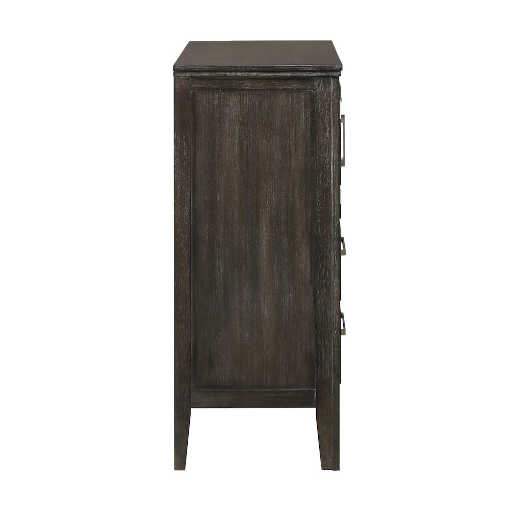 Andover 3-Pc Wood Bedroom Set with Dresser in Nutmeg