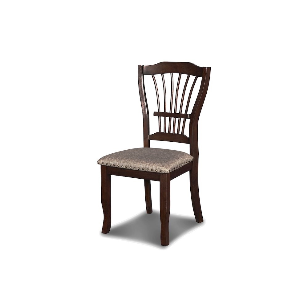 Bixby Wood Dining Chair in Espresso Brown (Set of 4)