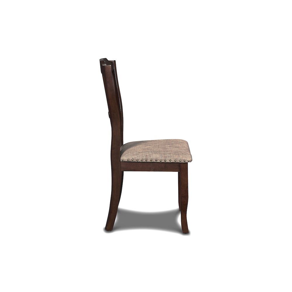 Bixby Wood Dining Chair in Espresso Brown (Set of 4)
