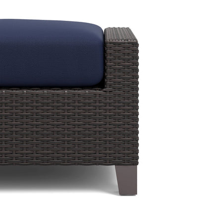 Skye Set Of 2 Ottomans-Blue