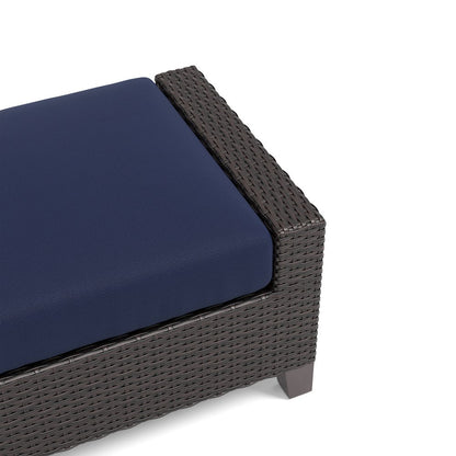 Skye Set Of 2 Ottomans-Blue