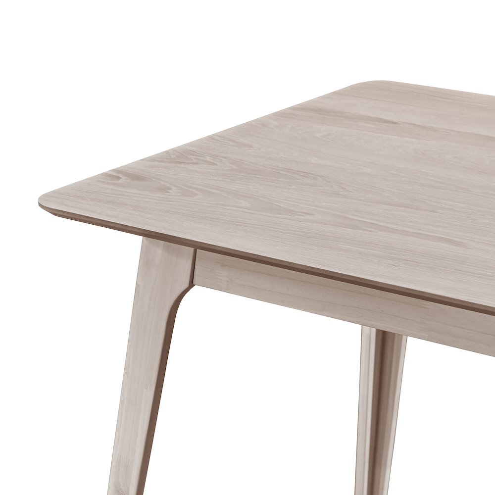 Oscar Wood Counter Height Table in White Ash
