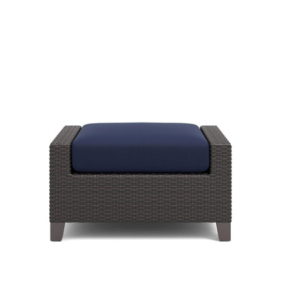 Skye Set Of 2 Ottomans-Blue