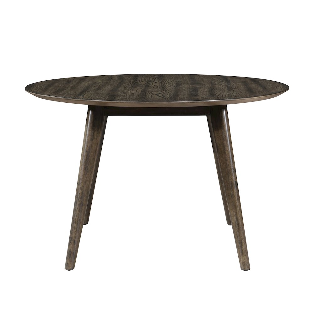 Rex 5-Piece Wood Round Dining Set, Walnut