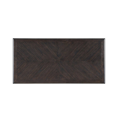 Gia 3-Piece Wood Occasional Table Set in Brown