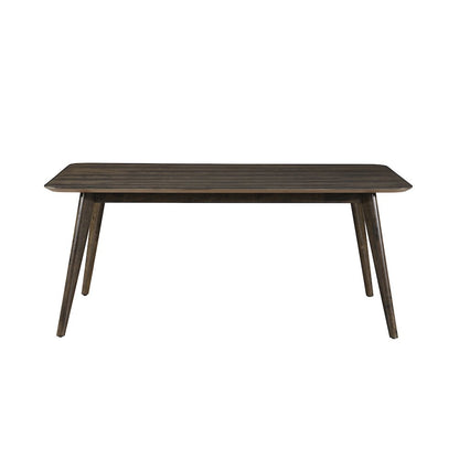 Rex 5-Piece Wood Rectangle Dining Set, Walnut