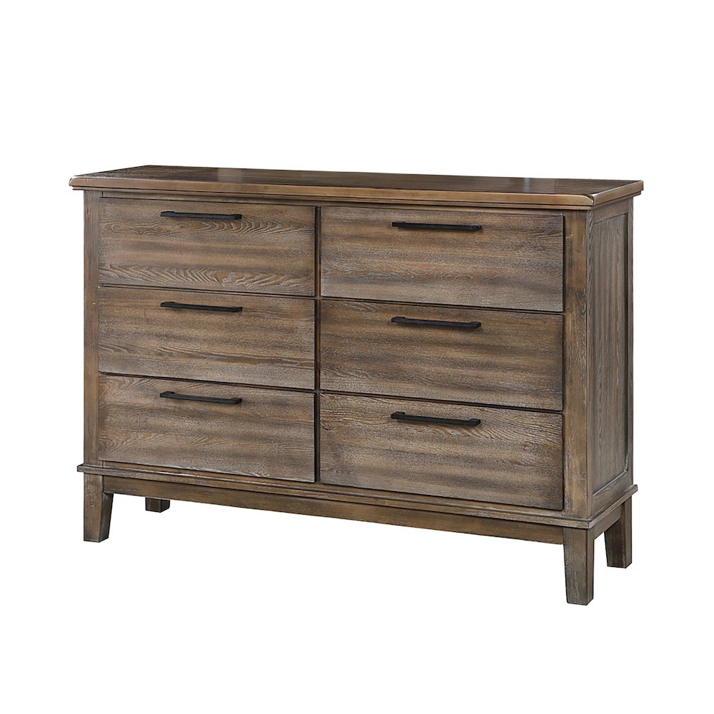 Cagney 3-Pc Wood Bedroom Set with Dresser in Vintage