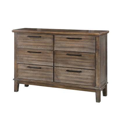 Cagney 3-Pc Wood Bedroom Set with Dresser in Vintage