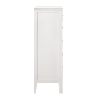 Andover 3-Pc Wood Bedroom Set with Chest in White
