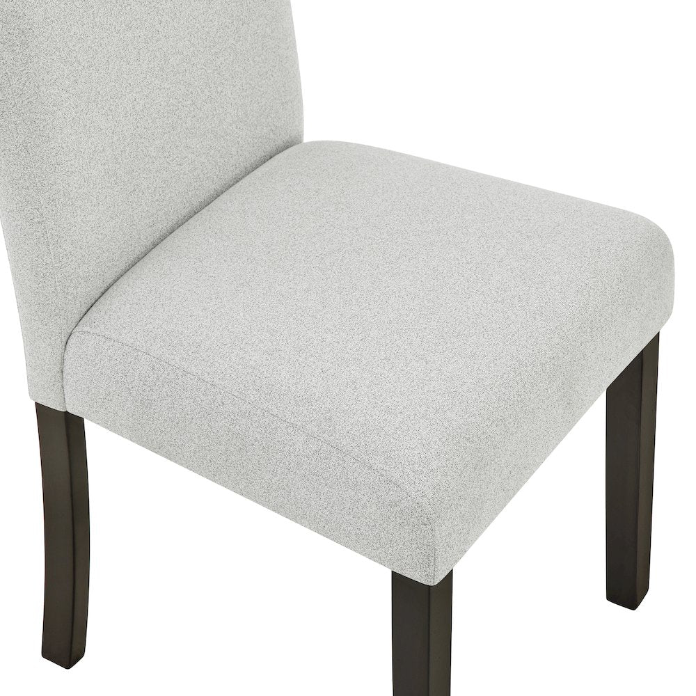 Carissa Wood Dining Chair in Stone (Set of 2)