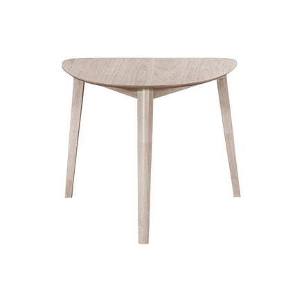 Oscar Wood Corner Table, White Ash