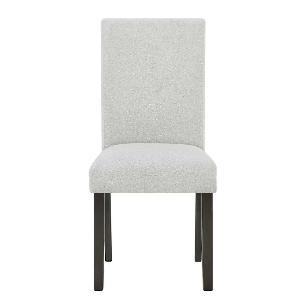 Carissa Wood Dining Chair in Stone (Set of 2)