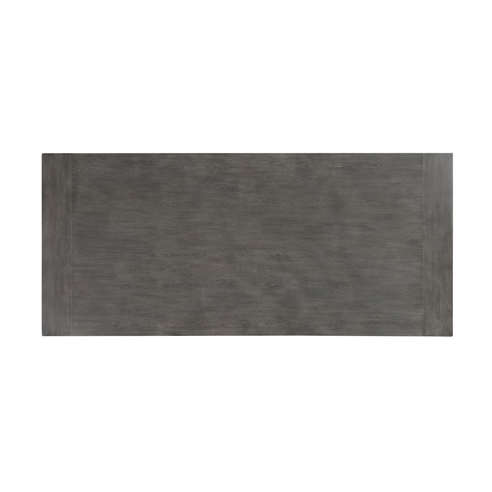 High Line 5-Piece Wood Rectangular Counter Table Set, Gray