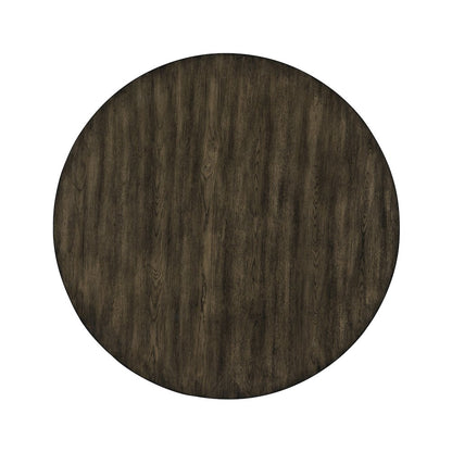 Rex 5-Piece Wood Round Dining Set, Walnut