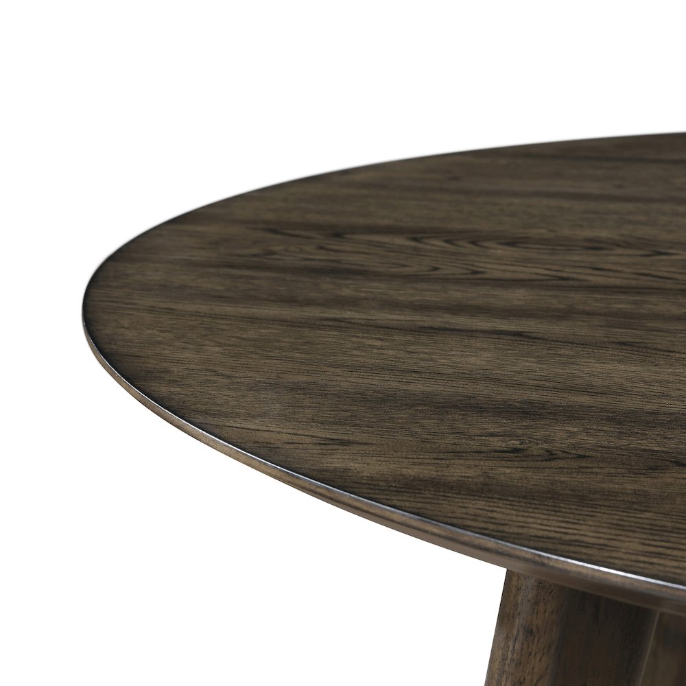 Rex 5-Piece Wood Round Dining Set, Walnut
