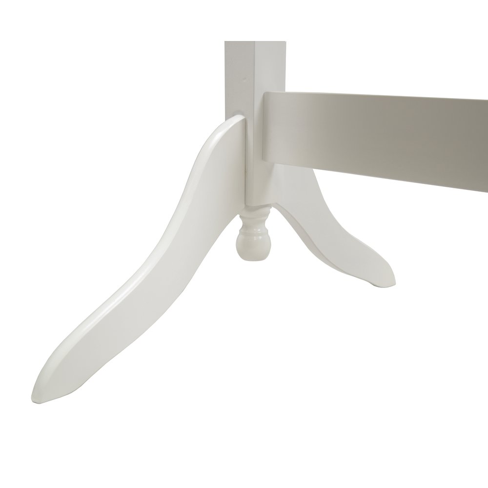 Barrington Cheval Mirror in White