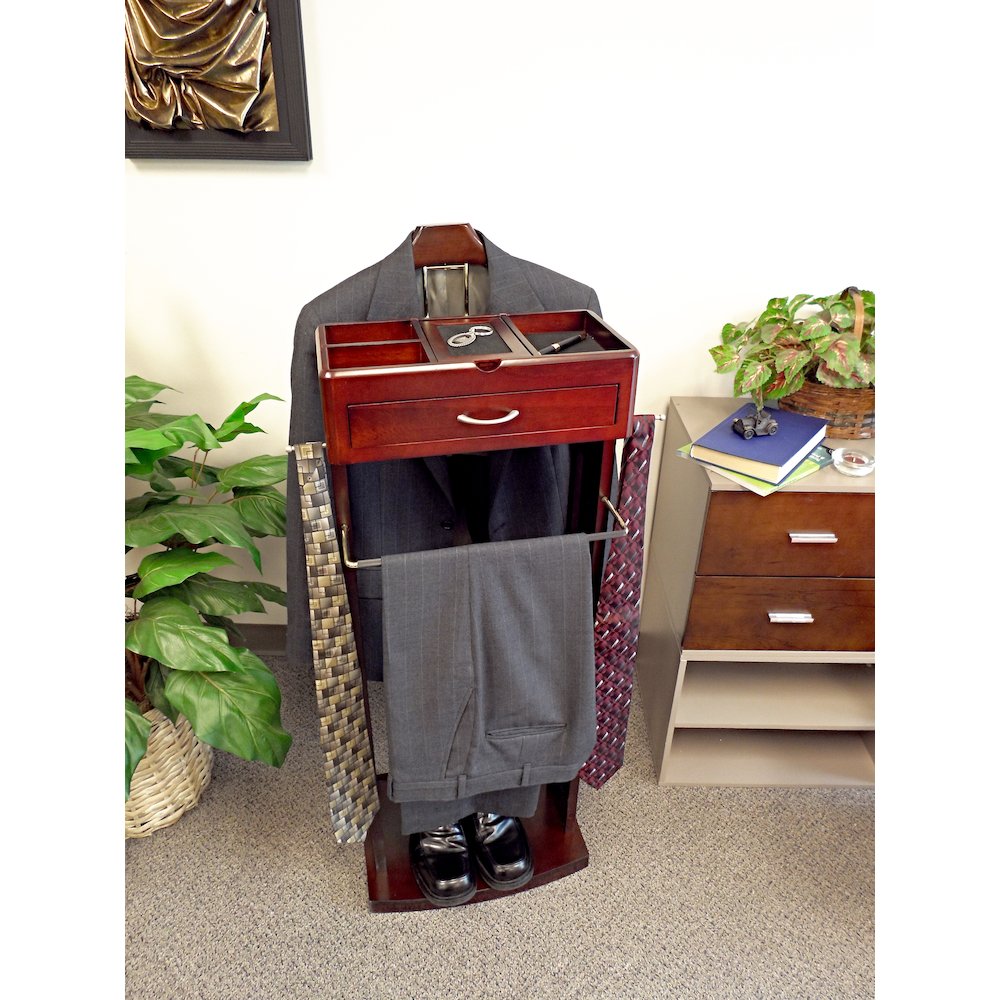 Wardrobe Valet w/contour hanger