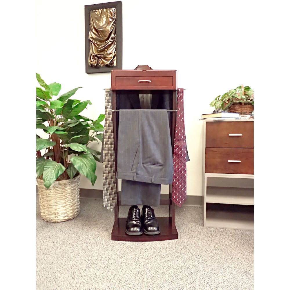 Wardrobe Valet w/contour hanger