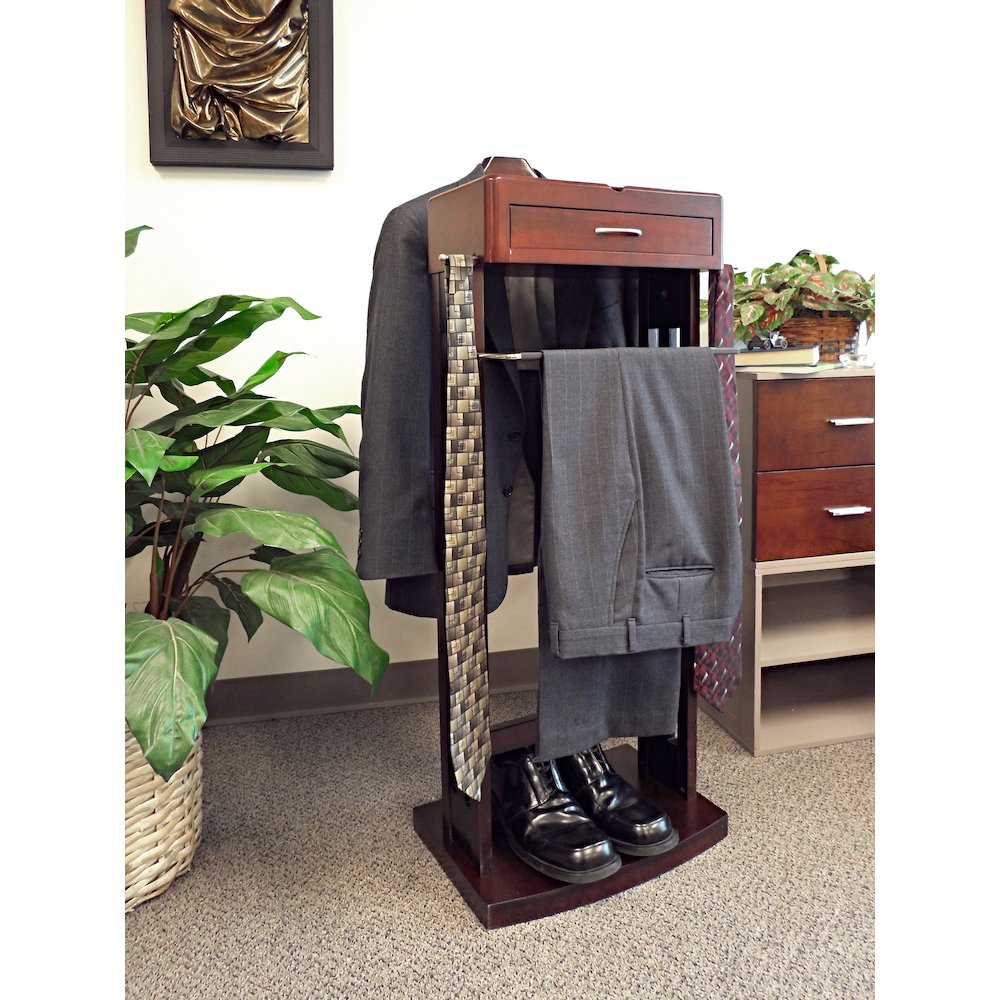 Wardrobe Valet w/contour hanger