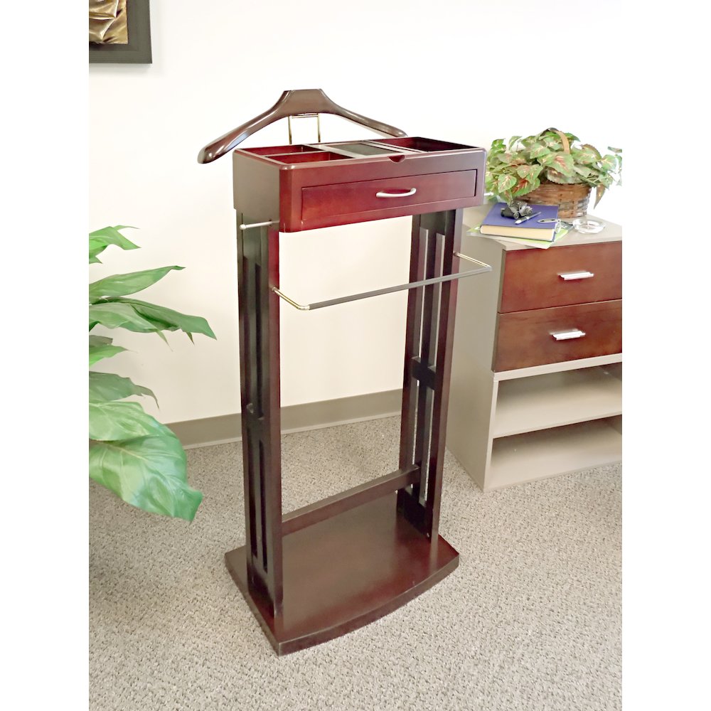 Wardrobe Valet w/contour hanger
