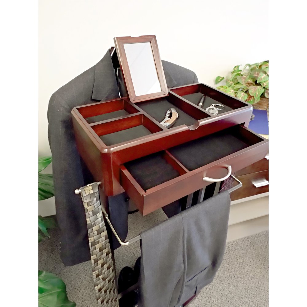 Wardrobe Valet w/contour hanger