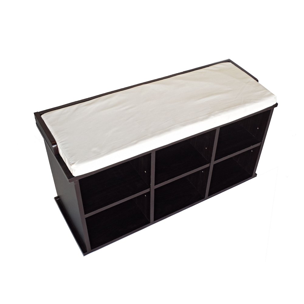 Kendal Shoe Bench, 6 cells for shoes