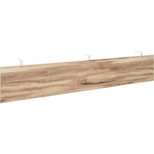 Bergen Circle Desk Component, Kiln Acacia finish