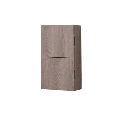 14" Wide by 24" High Linen Side Cabinet With One Door in Butternut Wood Finish