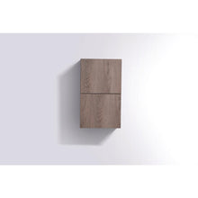 14" Wide by 24" High Linen Side Cabinet With One Door in Butternut Wood Finish