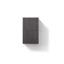 Bliss 14" Wide by 24" High Linen Side Cabinet With One Door in Gray Oak Finish