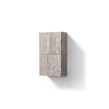 14" Wide by 24" High Linen Side Cabinet With One Door in Nature Wood Finish