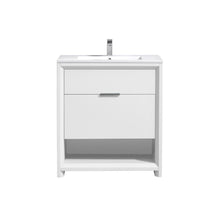 NUDO 32″ Modern bathroom Vanity in Gloss White Finish