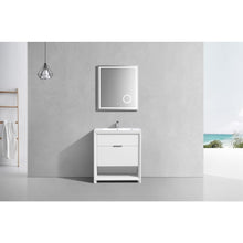 NUDO 32″ Modern bathroom Vanity in Gloss White Finish