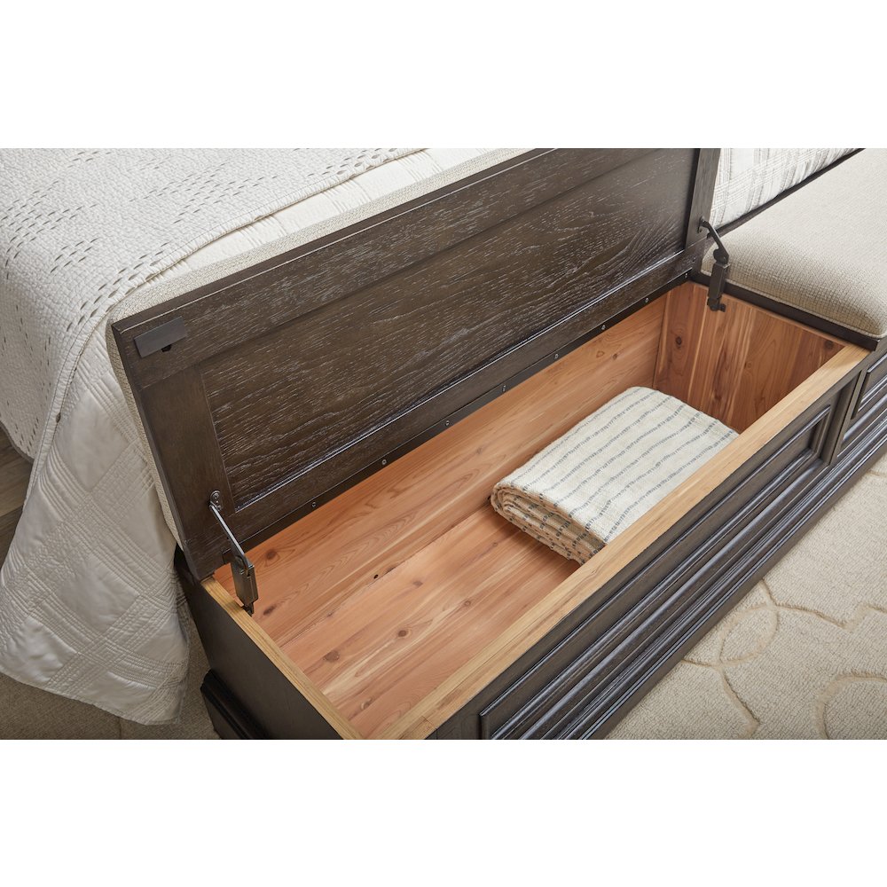 Hickory Creek King Storage Bed