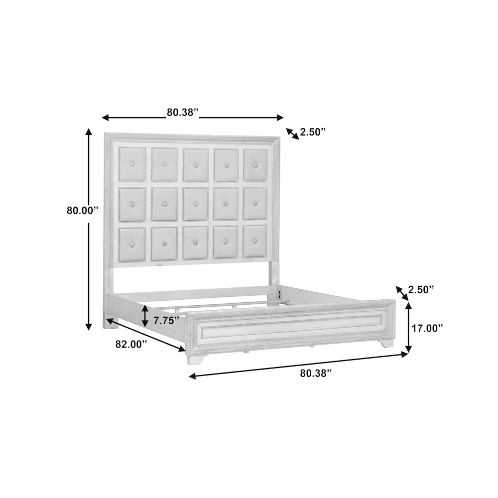 Camila Cal King Upholstered Bed