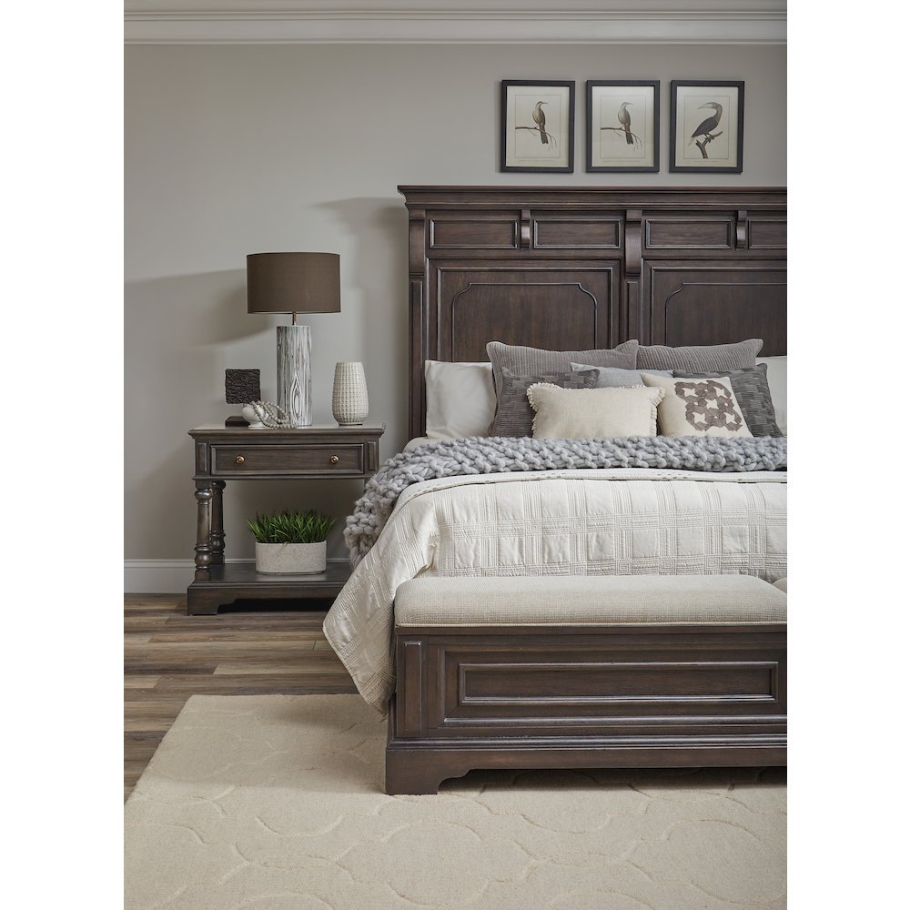Hickory Creek King Panel Bed