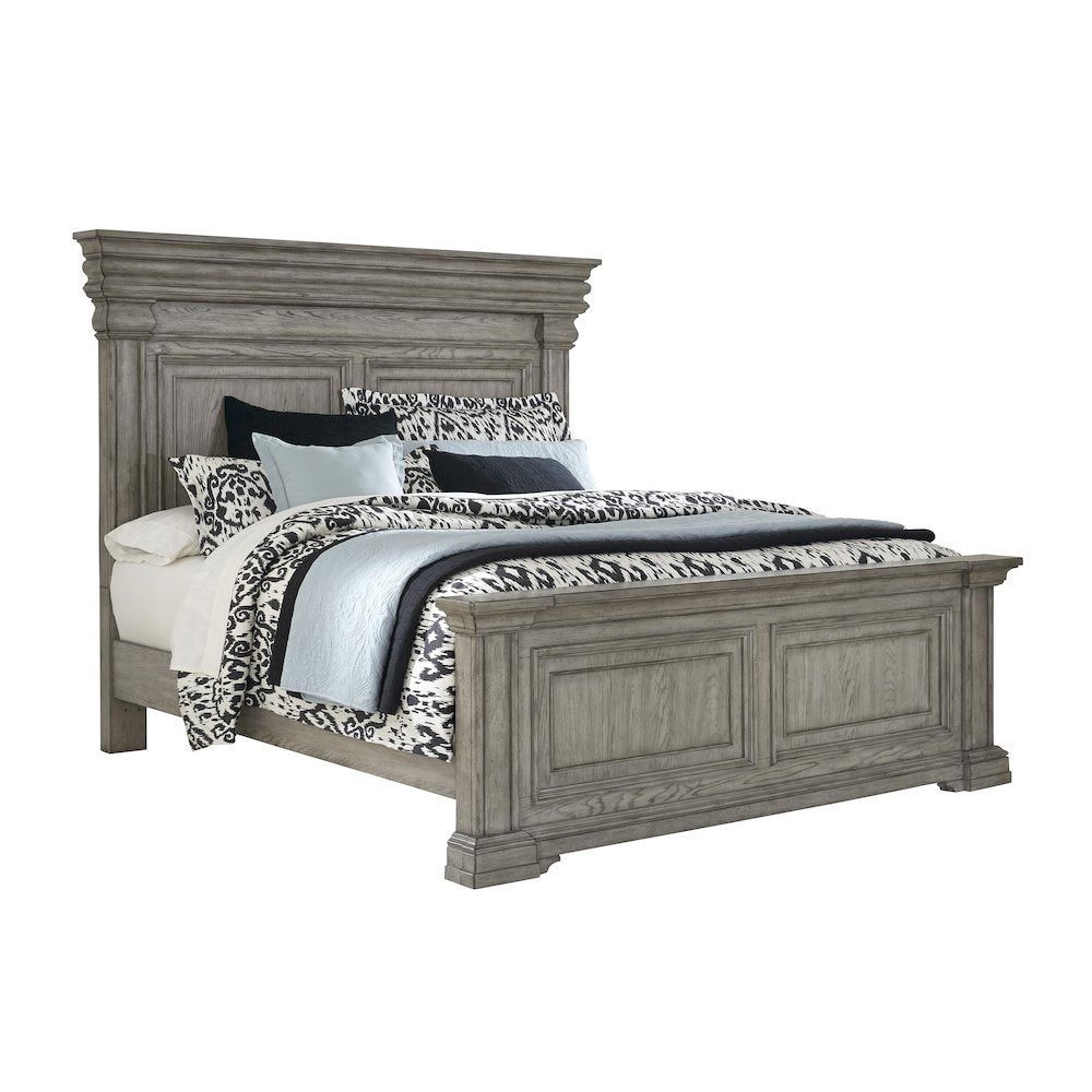 Madison Ridge California King Panel Bed in Heritage Taupe