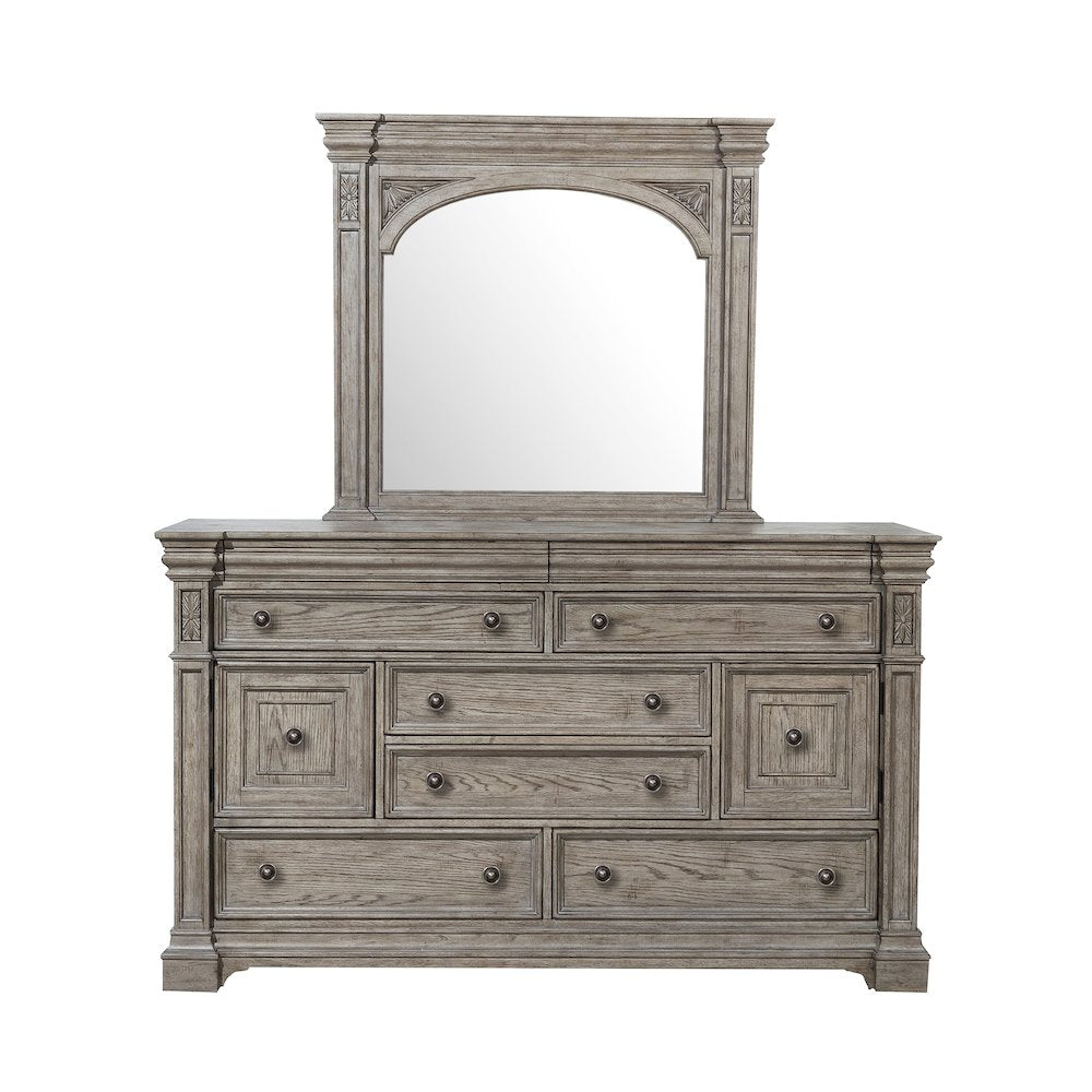 Kingsbury Beveled Dresser Mirror