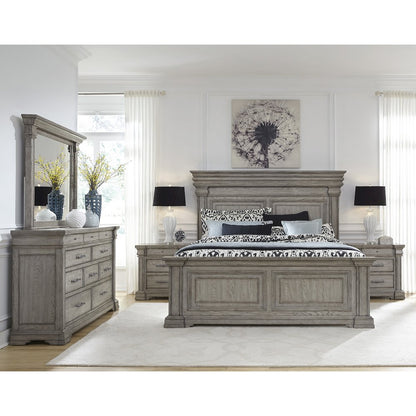 Madison Ridge King / California King Panel Headboard in Heritage Taupe