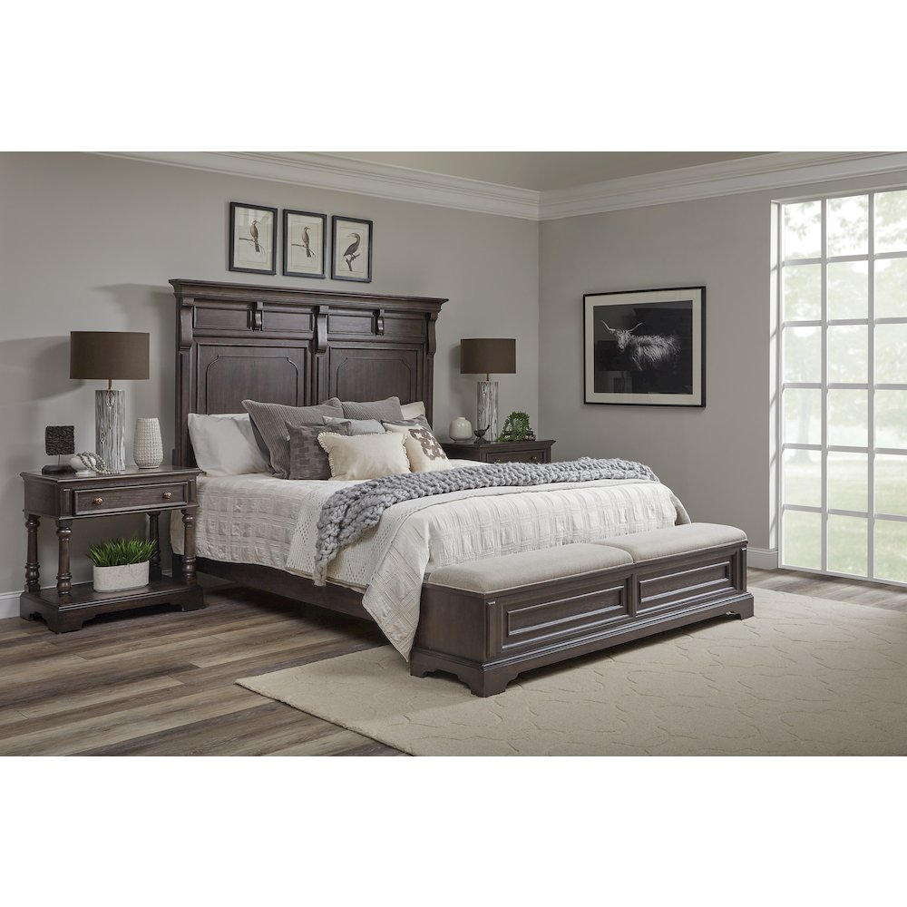 Hickory Creek Bachelor's Chest with Storage Drawer