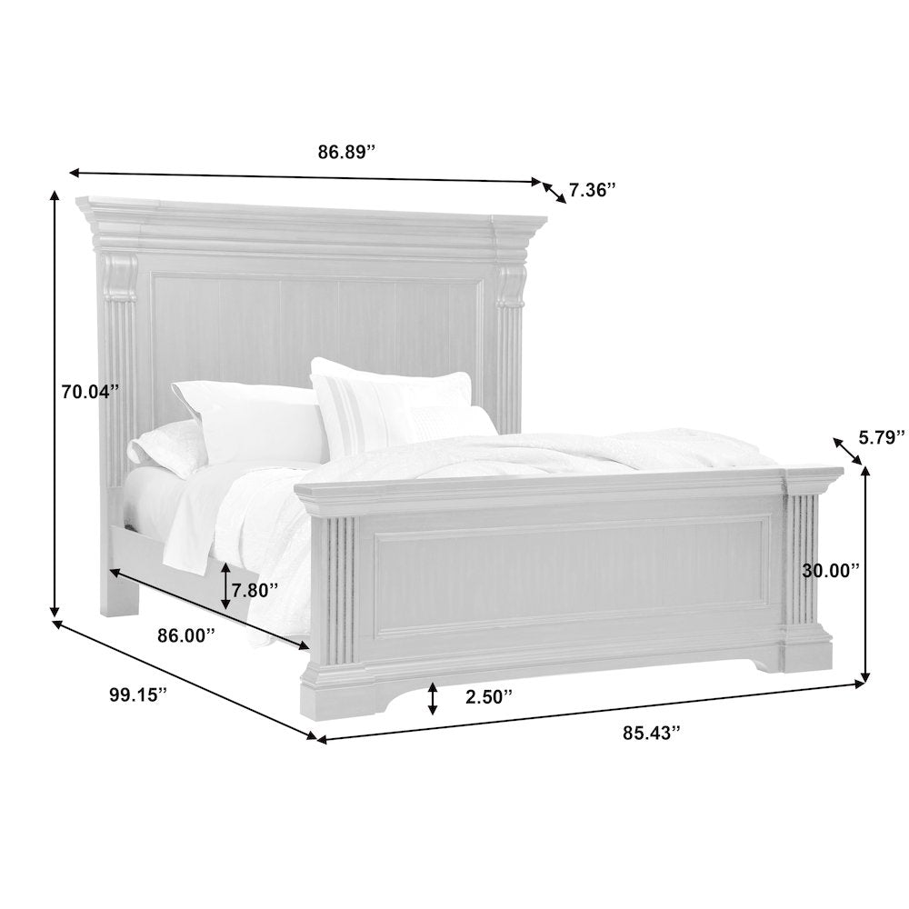 Caldwell Traditional King Bed