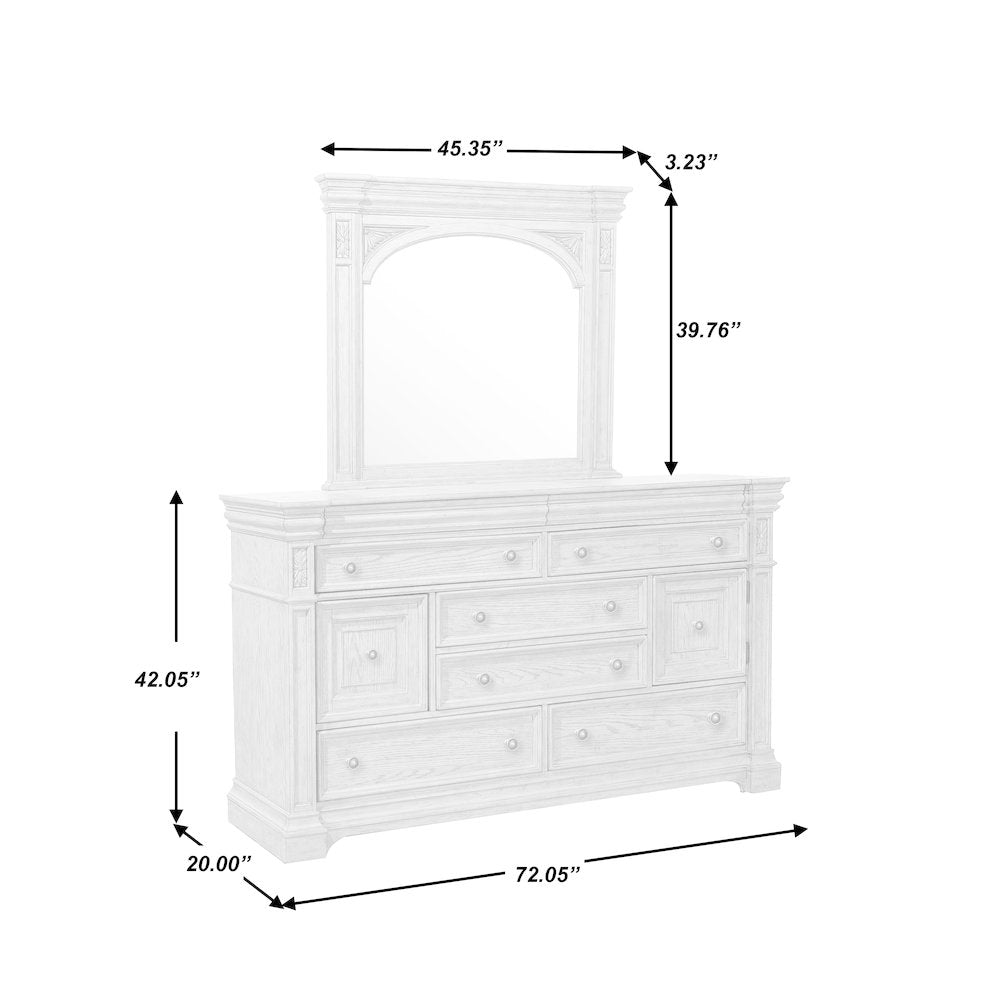 Kingsbury Dresser and Mirror