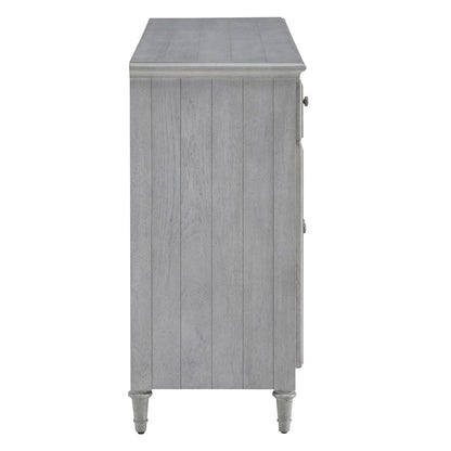 3-Door Credenza with Storage Drawers