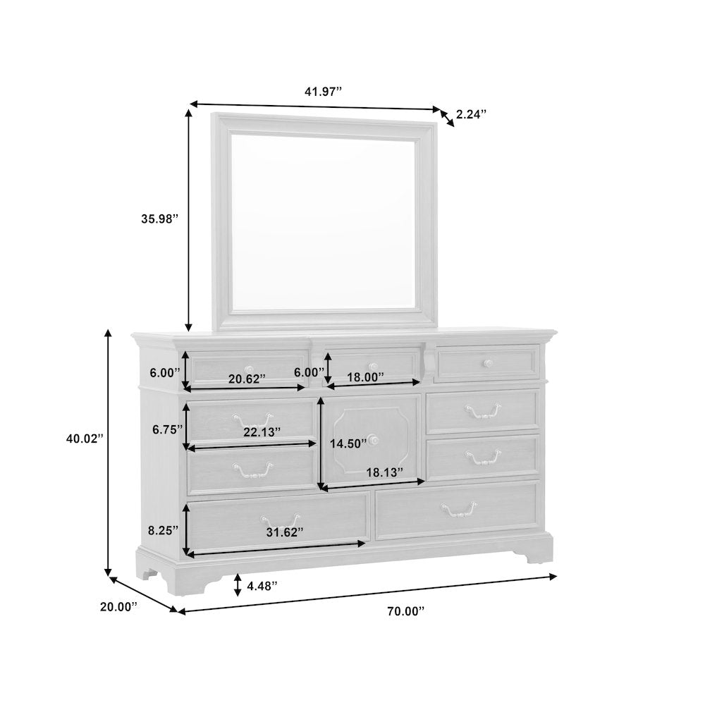 Hickory Creek 10 Drawer Dresser