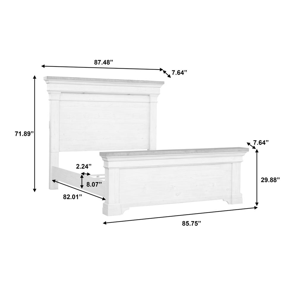 Valley Ridge King Panel Bed